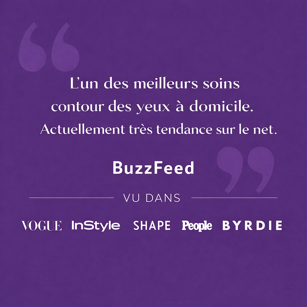 Masque Contour des Yeux 360° — Bio-Collagène, Peptides & Vitamine C