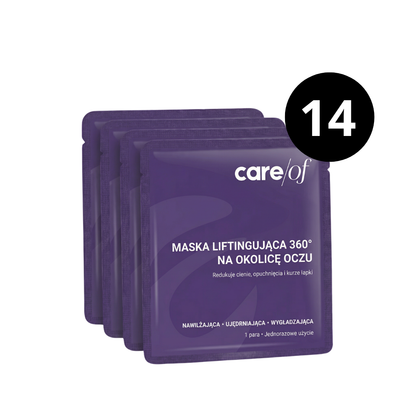 Masque pour les yeux au bio-collagène, complexe peptidique et vitamine C