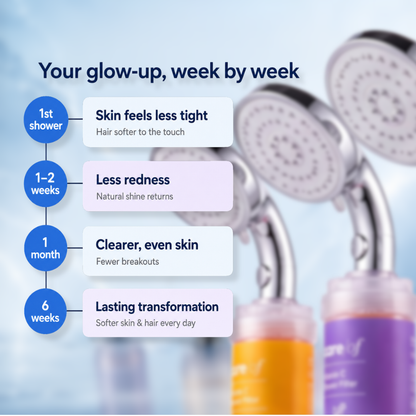 Glow Filter Showerhead — Oil+ Vitamin C K-Beauty Ritual