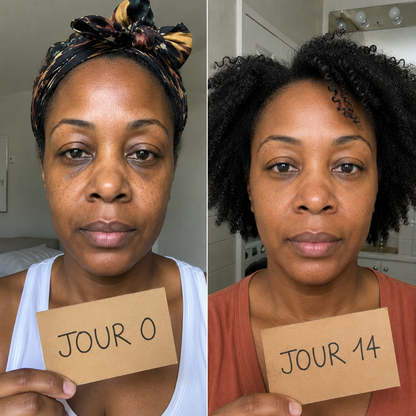 Masque Contour des Yeux 360° — Bio-Collagène, Peptides & Vitamine C