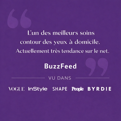 Masque Contour des Yeux 360° — Bio-Collagène, Peptides & Vitamine C
