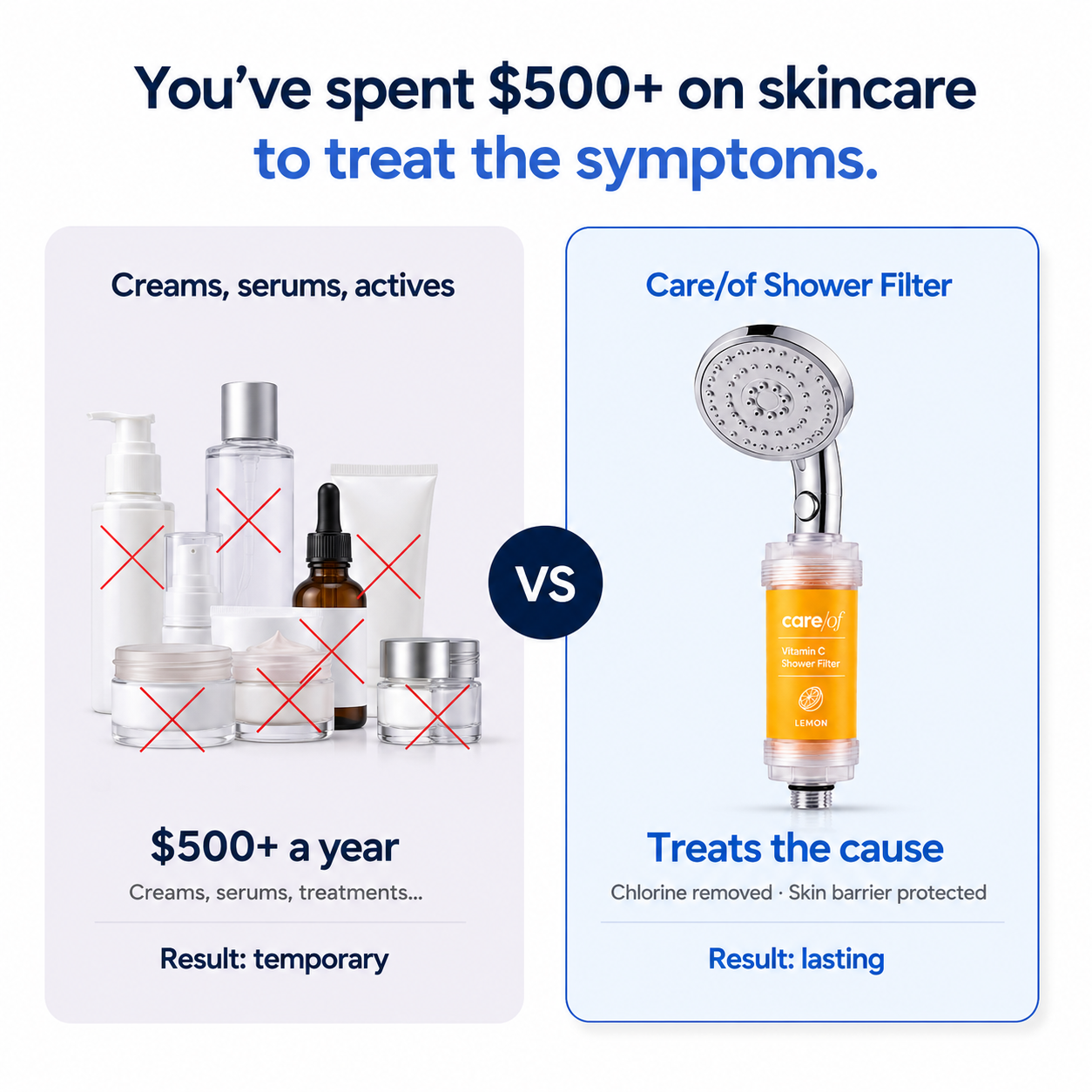 Glow Filter Showerhead — Oil+ Vitamin C K-Beauty Ritual