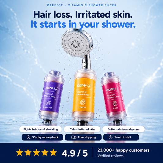 Glow Filter Showerhead — Oil+ Vitamin C K-Beauty Ritual