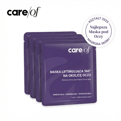 Masque pour les yeux au bio-collagène, complexe peptidique et vitamine C