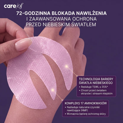 Masque pour les yeux au bio-collagène, complexe peptidique et vitamine C