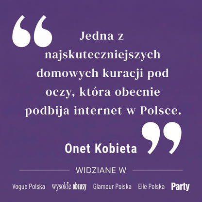Masque pour les yeux au bio-collagène, complexe peptidique et vitamine C